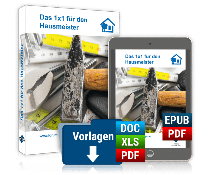 Produktabbildung 1x1 für den Hausmeister