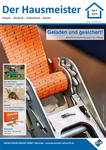 Ausgabe April 2014 Geladen und gesichert!