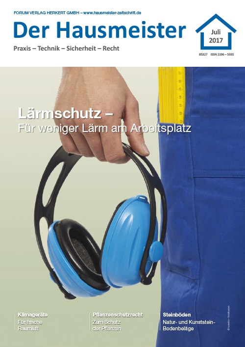 Ausgabe Juli 2017 Lärmschutz