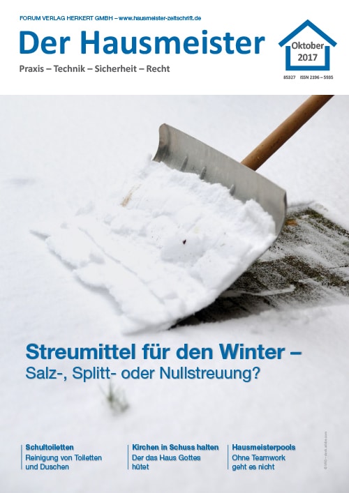 Ausgabe Oktober 2017 Streumittel für den Winter