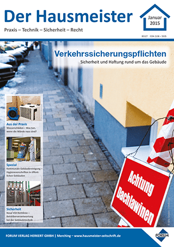 Ausgabe Januar 2015 Verkehrssicherungspflichten