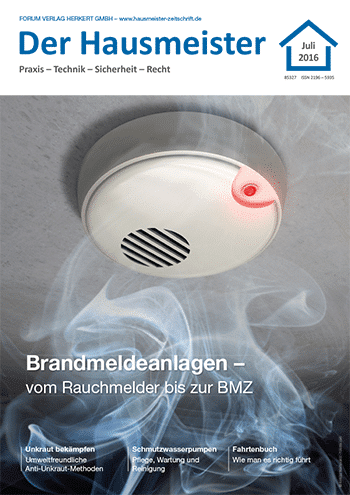 Ausgabe Juli 2016 Brandmeldeanlagen