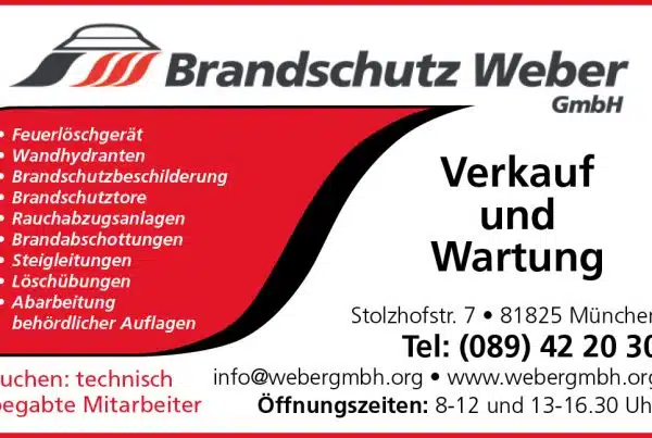Logo Brandschutz Weber