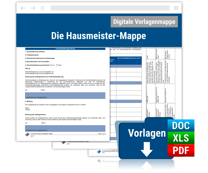 Produktabbildung Hausmeistermappe