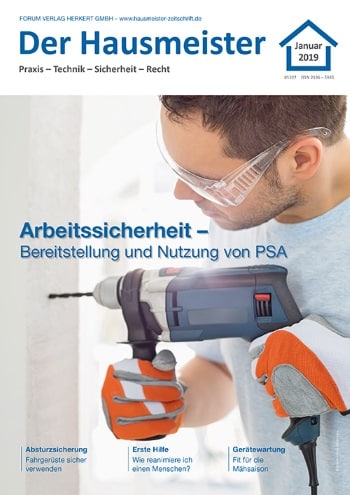 Ausgabe Januar 2019 Arbeitssicherheit