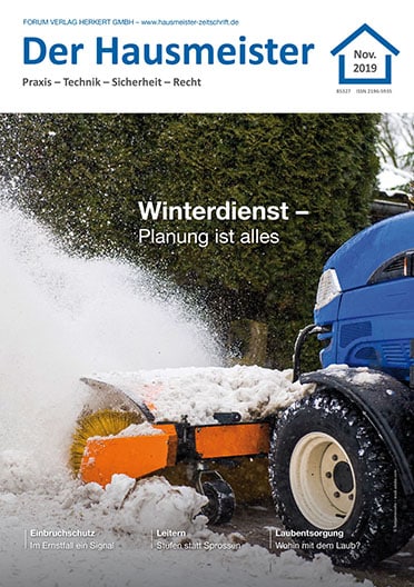 Ausgabe November 2019 Winterdienst – Planung ist alles