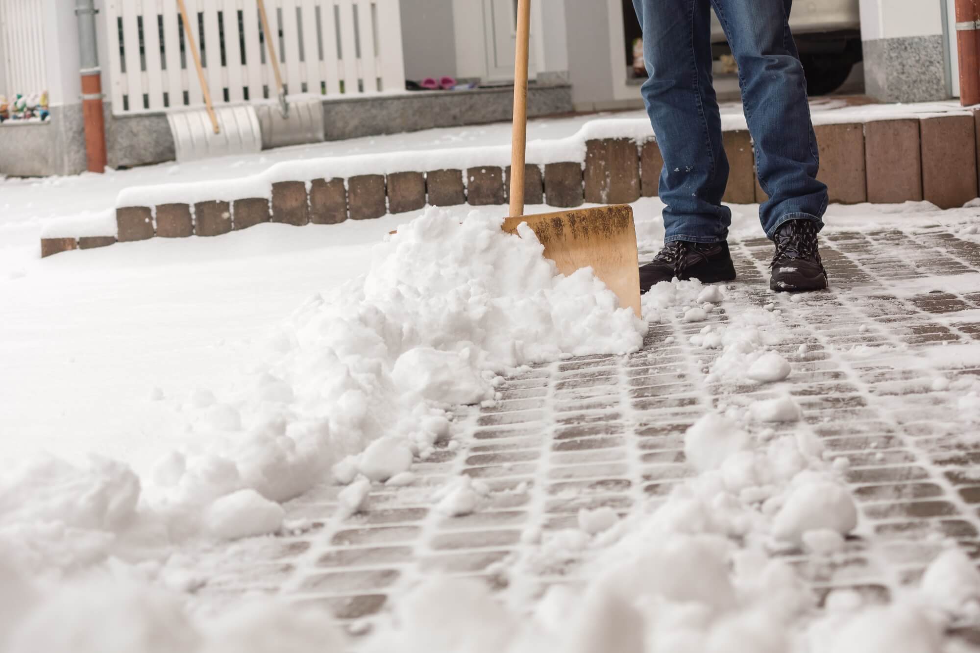 Kampf gegen den Schnee