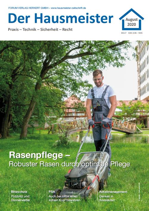 Ausgabe August 2020 Rasenpflege