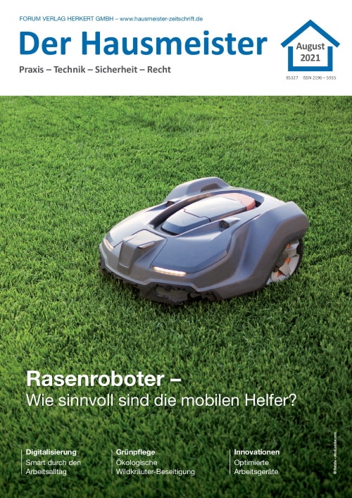 Ausgabe August 2021 Rasenroboter