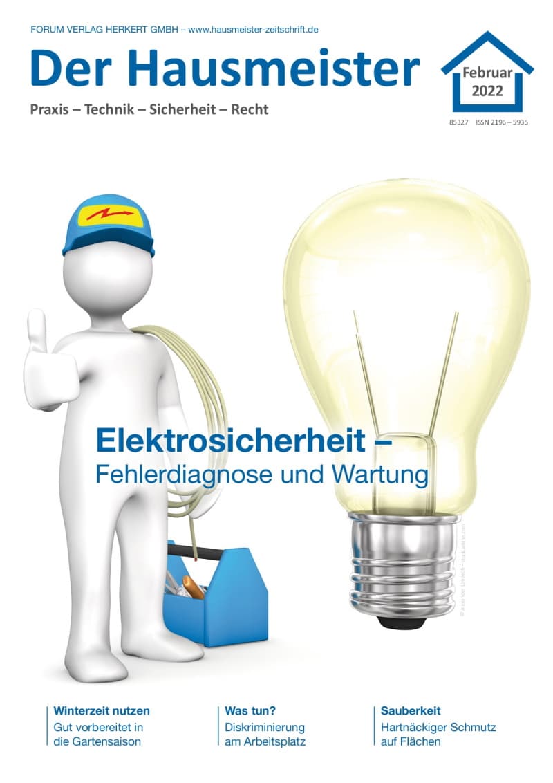 Ausgabe Februar 2022 Elektrosicherheit