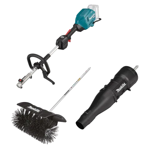 Akku-Multifunktionsantrieb inkl. Gebläseaufsatz, Power Source-Kit 40 V und Transporttasche. Wert: 1.055,– € *